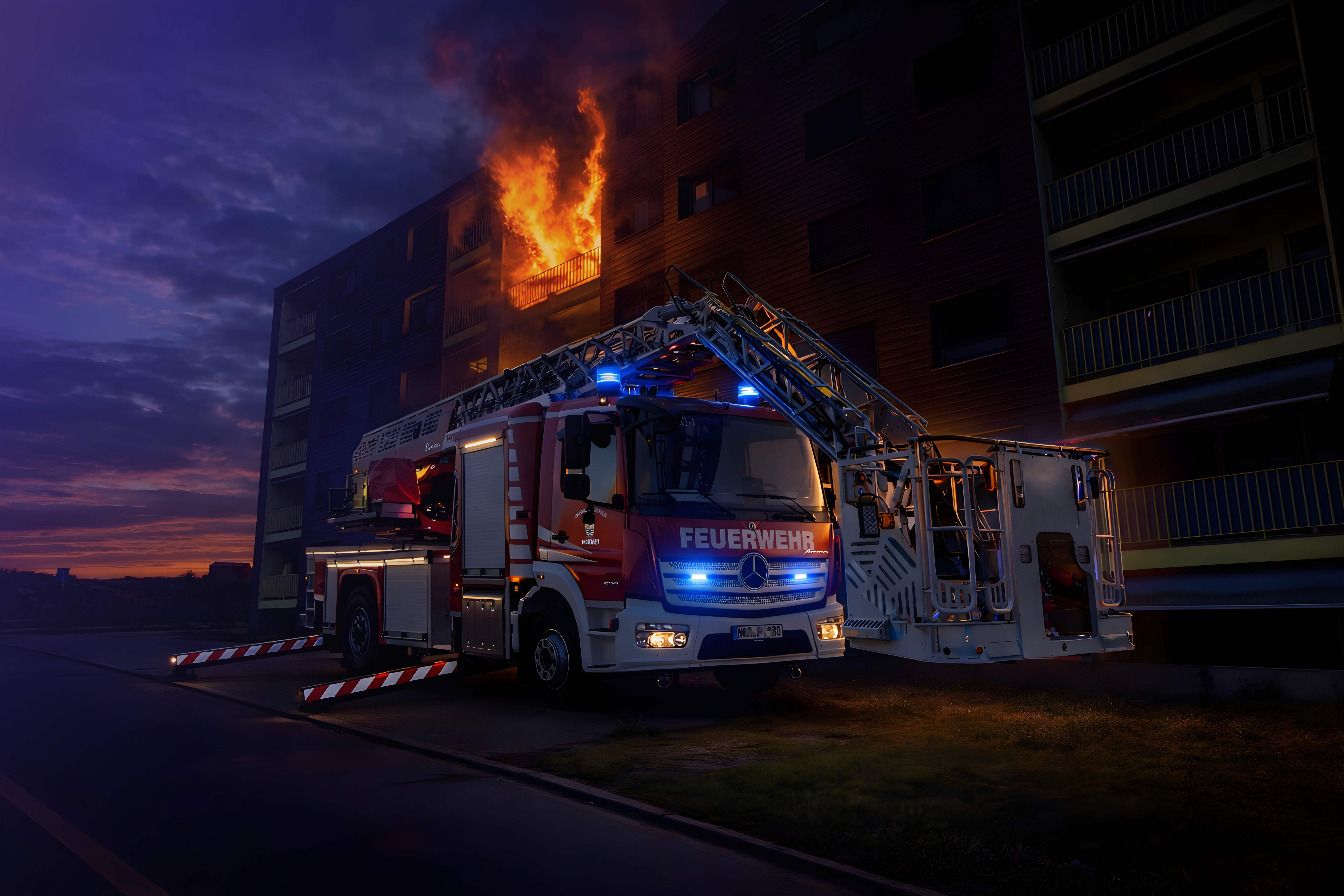 KI-gestützte Lageinterpretation aus Warnmeldungen und Bildanalysen