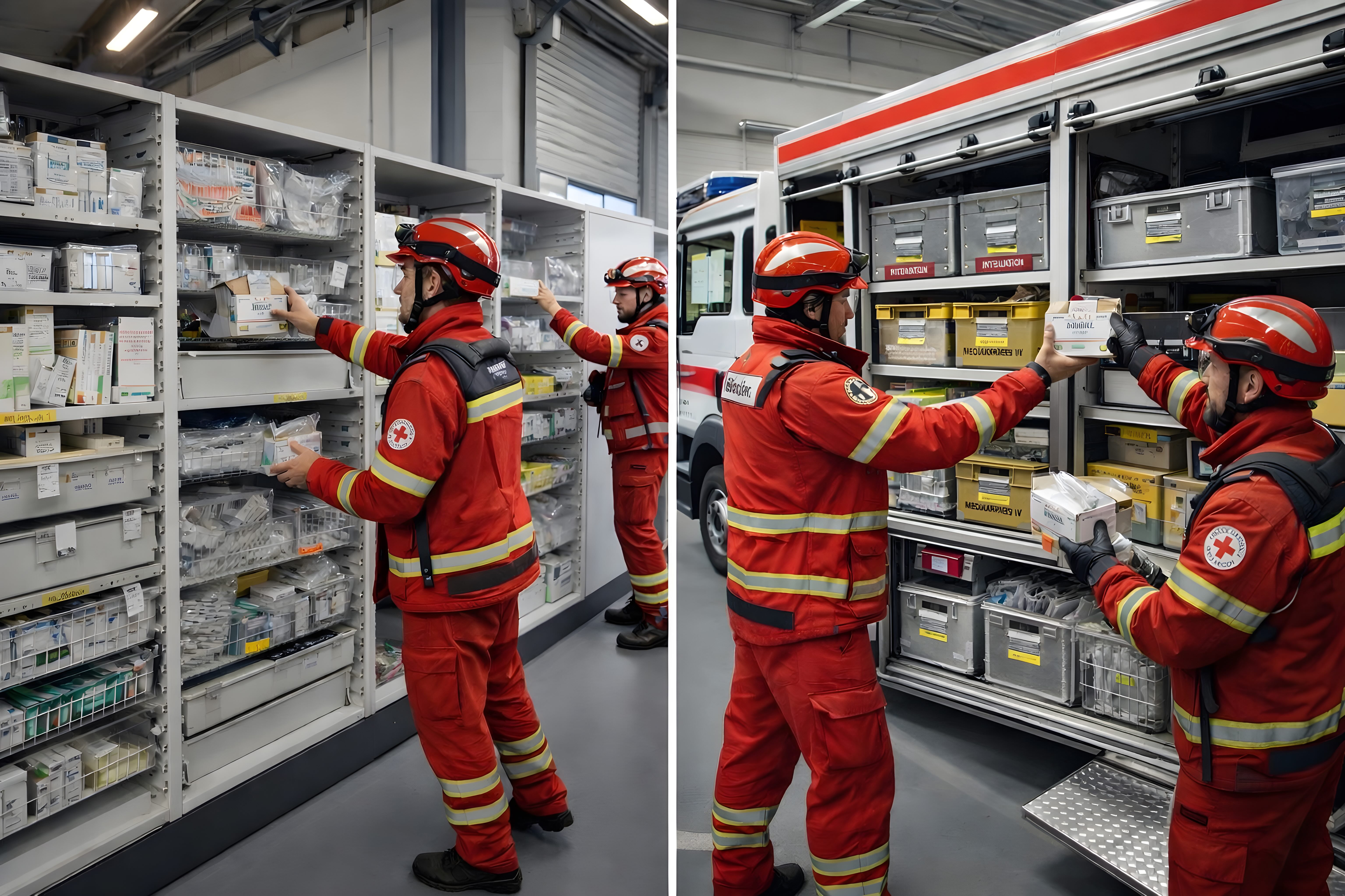 Automatisches Materialmanagement mit KI im Rettungsdienst