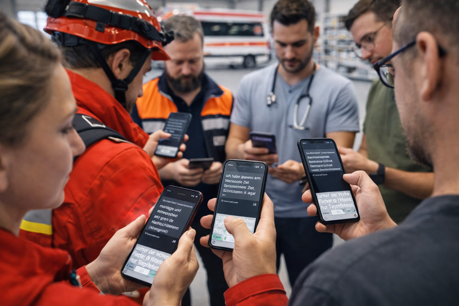 Lokale KI für Zeit- und Personalmanagement in Feuer- und Rettungswachen